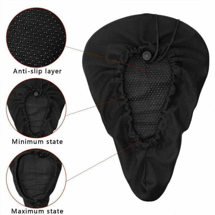 Bicycle Cushion Covers Cycling Gear Accessories, Color: Black by buy2fix
