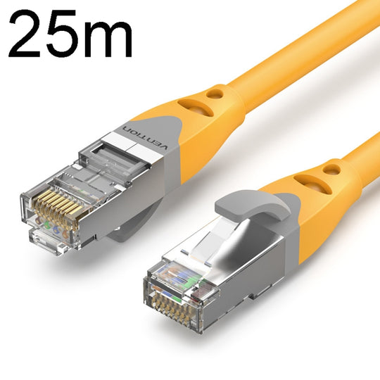 25m CAT6 Gigabit Ethernet Double Shielded Cable High Speed Broadband Cable