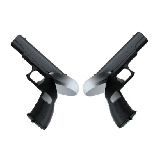 For Meta Quest 2 VR  iplay Controller Shooting Game Grip(Black) - VR Accessories by buy2fix | Online Shopping UK | buy2fix