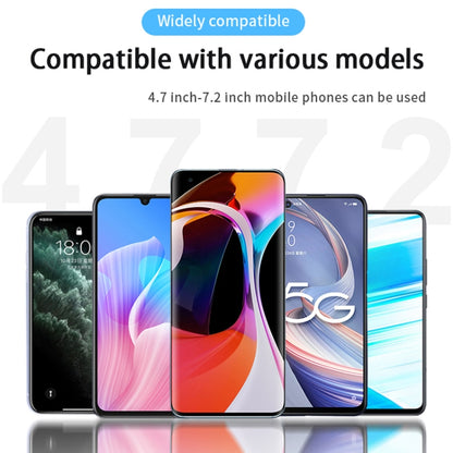 15W Car Wireless Charging Bracket Auto Induction Electric Navigation Bracket(Red) by buy2fix