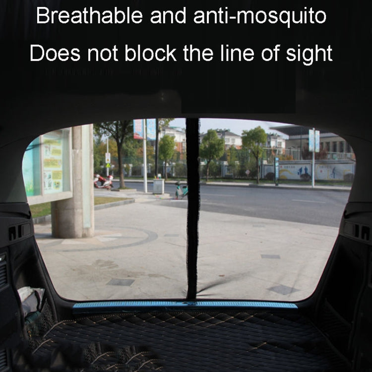 L 162 x 150cm Car Tailgate Anti-Mosquito And Insect Screens Trunk Magnetic Sunscreen Mosquito Net - Window Foils & Solar Protection by buy2fix | Online Shopping UK | buy2fix