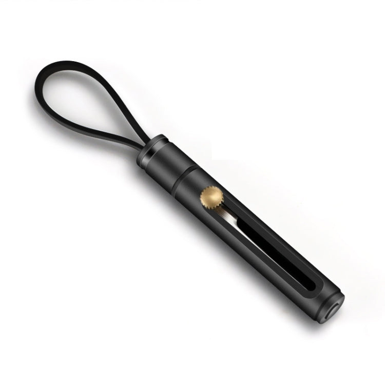 Mini Outdoor Portable Multi-functional Detachable Express Keychain, Color: Black by buy2fix