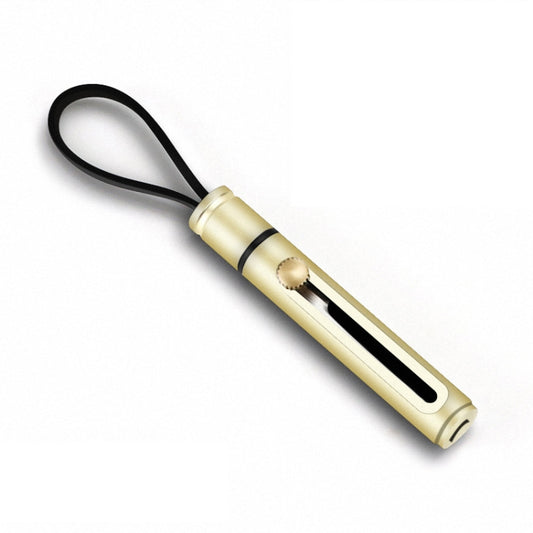 Mini Outdoor Portable Multi-functional Detachable Express Keychain, Color: Golden by buy2fix