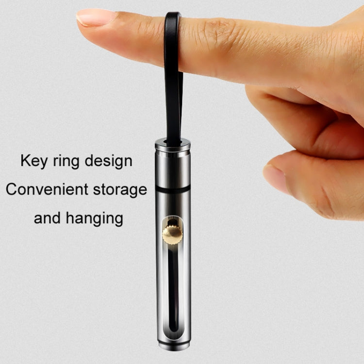 Mini Outdoor Portable Multi-functional Detachable Express Keychain, Color: Silver by buy2fix