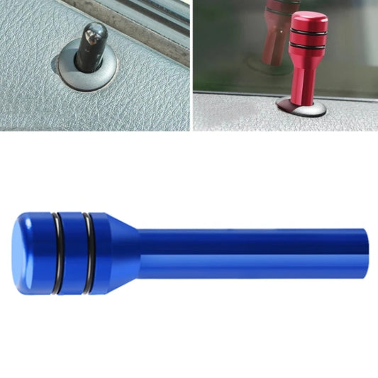 Car Aluminium Door Lift Safety Door Latch(Blue) - Others by buy2fix | Online Shopping UK | buy2fix
