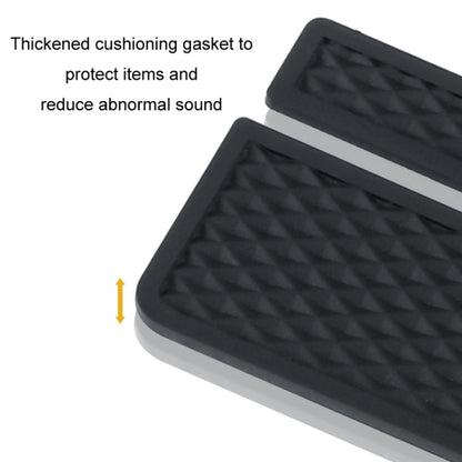 Car Seat Gap Storage Box with 2 USB Charging Port, Color: Principal Driver Silver by buy2fix