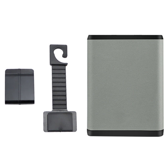 Multifunctional Car Dustbin Car Seatback Door Hanging Storage Box(Gray) by buy2fix