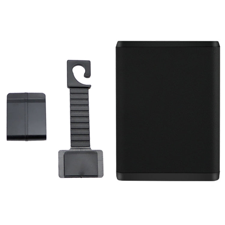 Multifunctional Car Dustbin Car Seatback Door Hanging Storage Box(Black) by buy2fix