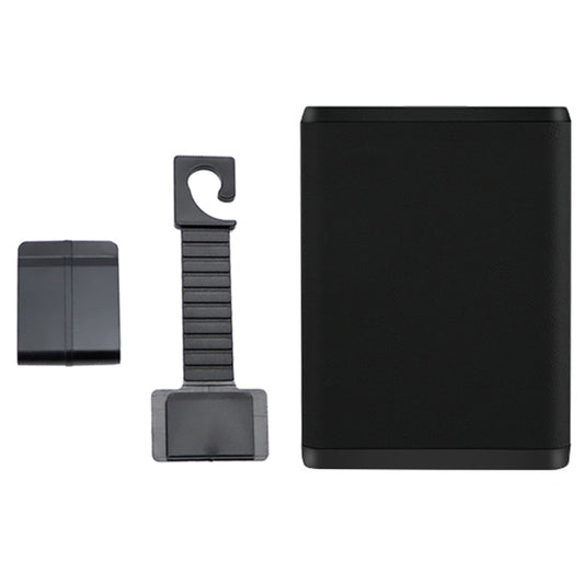 Multifunctional Car Dustbin Car Seatback Door Hanging Storage Box(Black) by buy2fix