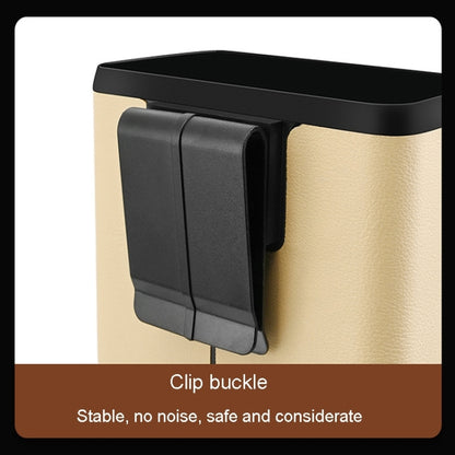 Multifunctional Car Dustbin Car Seatback Door Hanging Storage Box(Black) by buy2fix