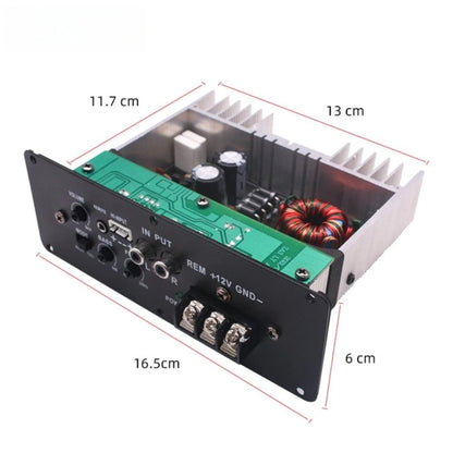 24V Car Audio Modification Ultra-thin Subwoofer Audio Amplifier Board RMS80W - Car Amplifiers by buy2fix | Online Shopping UK | buy2fix