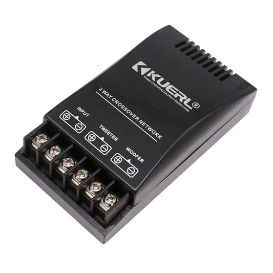 KUERL 2 Way Car Audio Frequency Divider Stereo Car Speaker Crossover Filter - Car Amplifiers by KUERL | Online Shopping UK | buy2fix