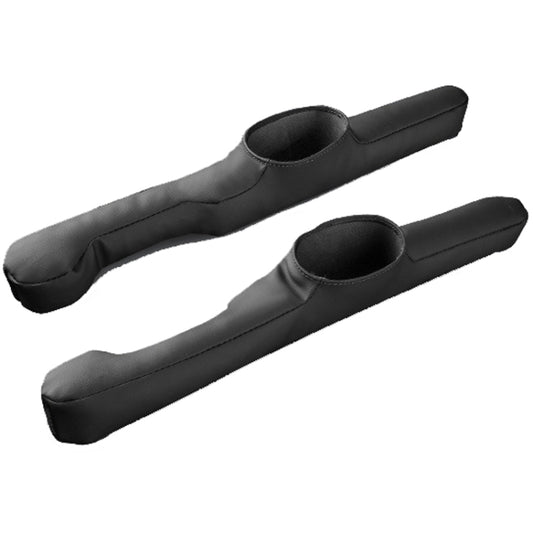 1pair Car Seat Storage Organizer Seat Anti Leakage Seam Fillers(Black) by buy2fix