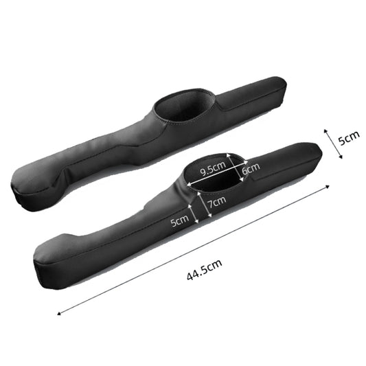 1pair Car Seat Storage Organizer Seat Anti Leakage Seam Fillers(Dark Coffee) by buy2fix