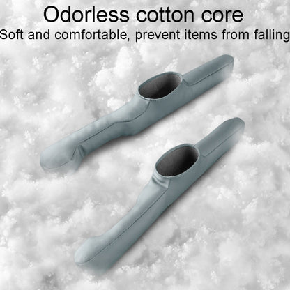 1pair Car Seat Storage Organizer Seat Anti Leakage Seam Fillers(Gray) by buy2fix