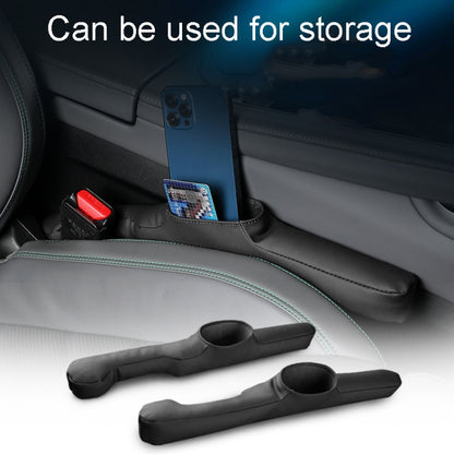 1pair Car Seat Storage Organizer Seat Anti Leakage Seam Fillers(Gray) by buy2fix