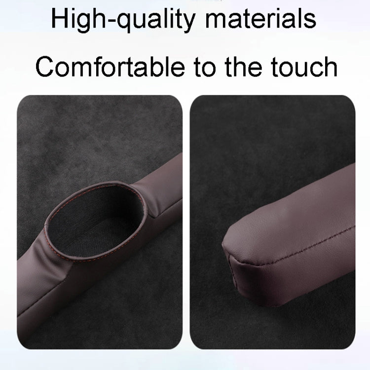 1pair Car Seat Storage Organizer Seat Anti Leakage Seam Fillers(Dark Coffee) by buy2fix