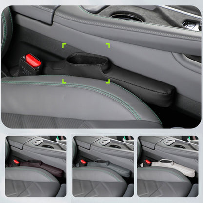 1pair Car Seat Storage Organizer Seat Anti Leakage Seam Fillers(Gray) by buy2fix