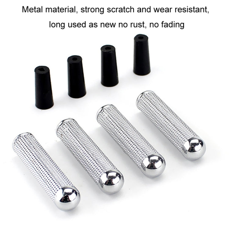 9mm 4pcs/set Universal Metal Door Bolts for Automobiles Interior Modification Accessories - Others by buy2fix | Online Shopping UK | buy2fix