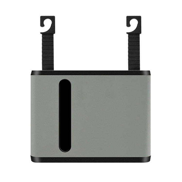 Car Seat Back Hanging Tissue Storage Box(Grey) by buy2fix