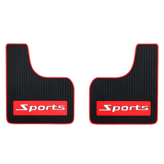 2pcs Car Tire Mud Flap Modification Plastic Anti-Splash Mud Flap, Style: Sports - Mudguards by buy2fix | Online Shopping UK | buy2fix