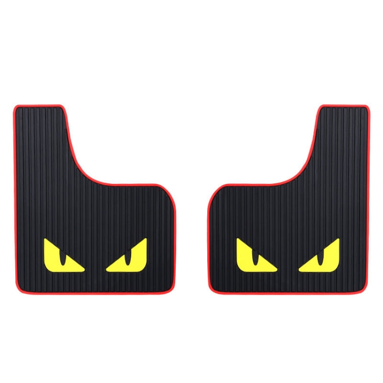 2pcs Car Tire Mud Flap Modification Plastic Anti-Splash Mud Flap, Style: Cat Eye by buy2fix