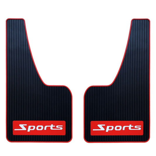 2pcs Car Tire Mud Flap Modification Plastic Anti-Splash Mud Flap, Style: Large Sports - Mudguards by buy2fix | Online Shopping UK | buy2fix