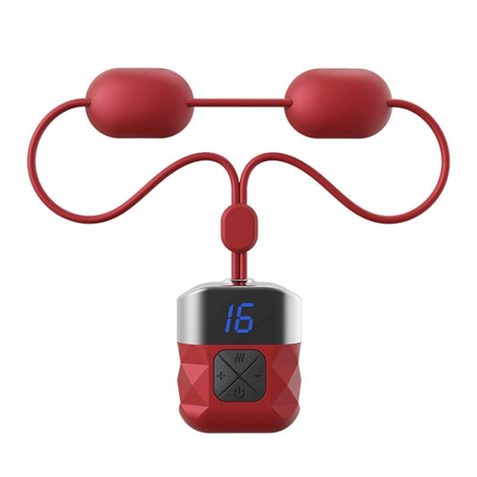 Mini Hanging Neck EMS Pulse Cervical Massager Shoulder and Neck Physiotherapy Instrument(Red) - Massage & Relaxation by buy2fix | Online Shopping UK | buy2fix