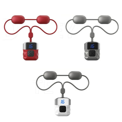 Mini Hanging Neck EMS Pulse Cervical Massager Shoulder and Neck Physiotherapy Instrument(Red) - Massage & Relaxation by buy2fix | Online Shopping UK | buy2fix