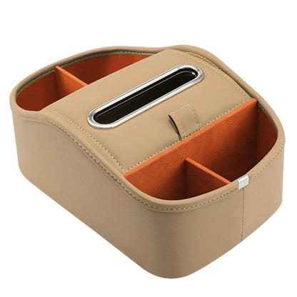 Cat Supplies Leather Storage Box Car Split Paper Tissue Box, Color: Warm Beige by buy2fix