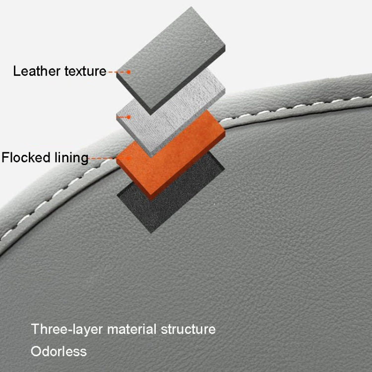 Cat Supplies Leather Storage Box Car Split Paper Tissue Box, Color: Warm Beige by buy2fix