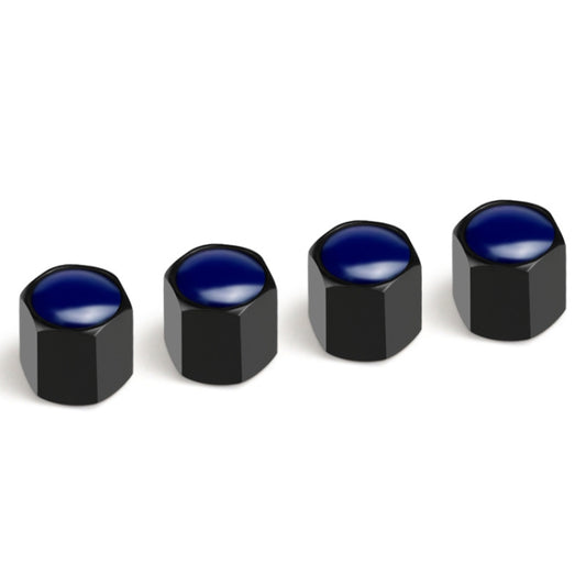 4pcs /Set Car Tire Labeling Valve Cover Motorcycle Auto Valve Core Caps(Blue) - Tire Valve Caps by buy2fix | Online Shopping UK | buy2fix