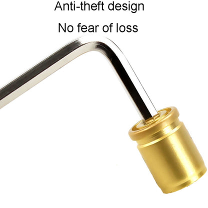 4pcs /Set Sport Anti-Theft Car Tire Valve Caps Universal Valve Cover With Wrench(Colorful) by buy2fix