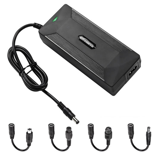 42V 2A Electric Bike Scooter Lithium Battery Charger With 4 Adapter Line UK Plug - Accessories & Parts by buy2fix | Online Shopping UK | buy2fix