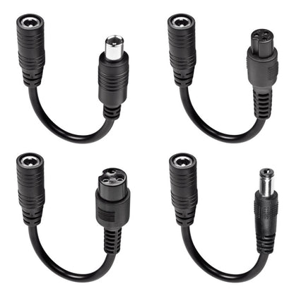 42V 2A Electric Bike Scooter Lithium Battery Charger With 4 Adapter Line UK Plug - Accessories & Parts by buy2fix | Online Shopping UK | buy2fix