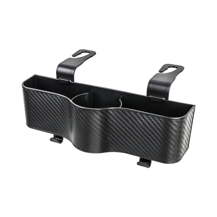 Car Seat Back Storage Box Rear Hanging Cup Holder(Black) by buy2fix