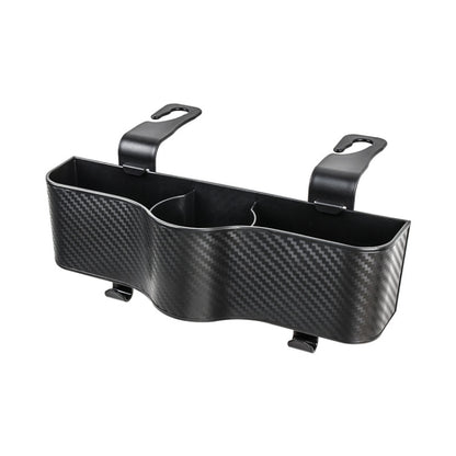 Car Seat Back Storage Box Rear Hanging Cup Holder(Black) by buy2fix