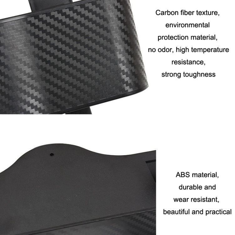 Car Seat Back Storage Box Rear Hanging Cup Holder(Black) by buy2fix