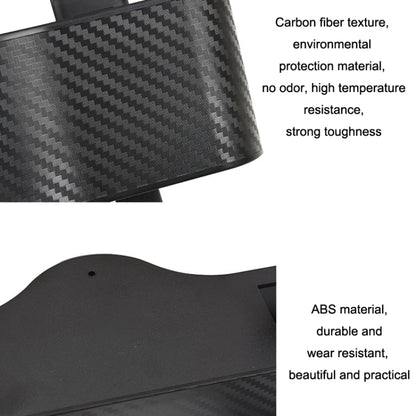 Car Seat Back Storage Box Rear Hanging Cup Holder(Black) by buy2fix