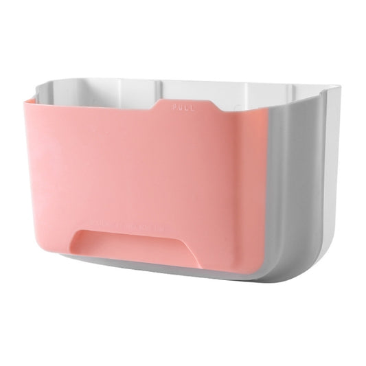 Foldable Car Bin Dual-Use Dustbin Organizer For Home And Car(Light Pink) by buy2fix