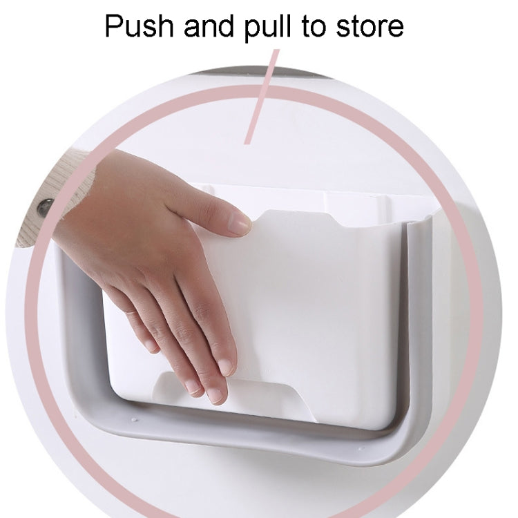 Foldable Car Bin Dual-Use Dustbin Organizer For Home And Car(Light Pink) by buy2fix