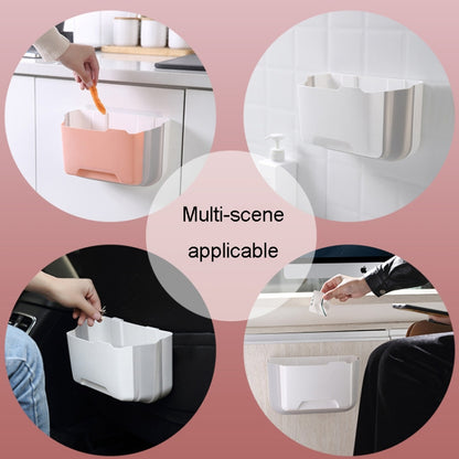Foldable Car Bin Dual-Use Dustbin Organizer For Home And Car(Light Pink) by buy2fix