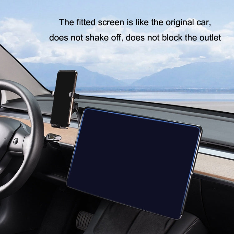For Tesla 2019-2022 Model3/Y Car Central Control Screen Mobile Phone Holder(1set) by buy2fix