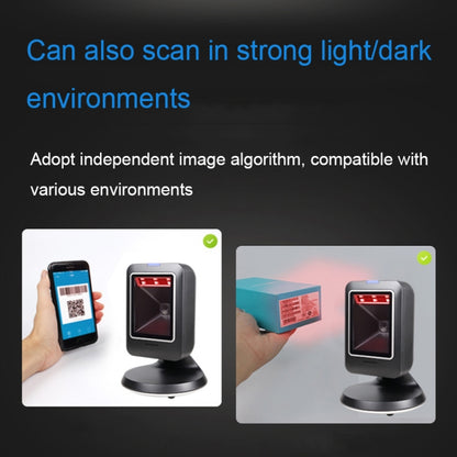 Supermarket Cashier Scanning Platform QR Code Payment Wired Handheld Barcode Scanner(DW158) - Barcode Scanner by buy2fix | Online Shopping UK | buy2fix