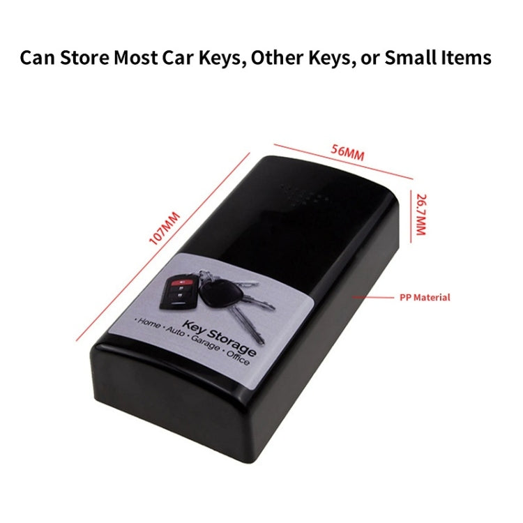 Magnetic Car Bottom Anti-Lost Adsorption Key Box - Stowing Tidying by buy2fix | Online Shopping UK | buy2fix