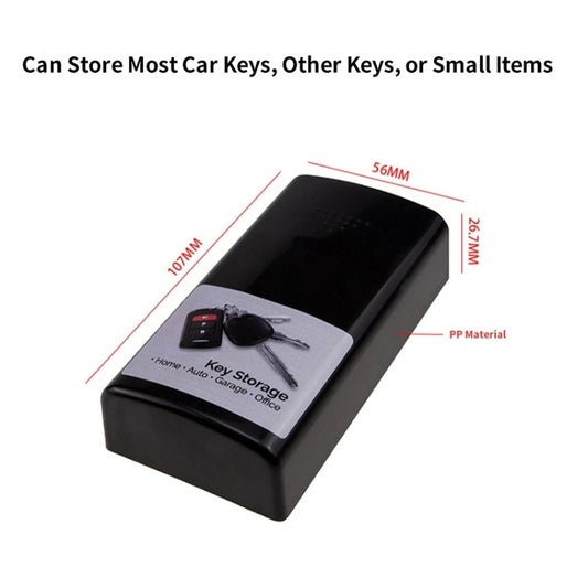 Magnetic Car Bottom Anti-Lost Adsorption Key Box - Stowing Tidying by buy2fix | Online Shopping UK | buy2fix