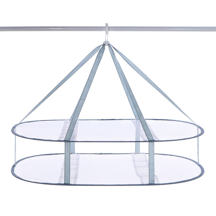 Foldable Drying Clothes Net Hanging Sweater Drying Rack, Spec: 61 x 76cm 2 Layers by buy2fix