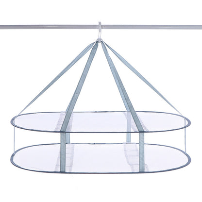 Foldable Drying Clothes Net Hanging Sweater Drying Rack, Spec: 61 x 76cm 2 Layers by buy2fix