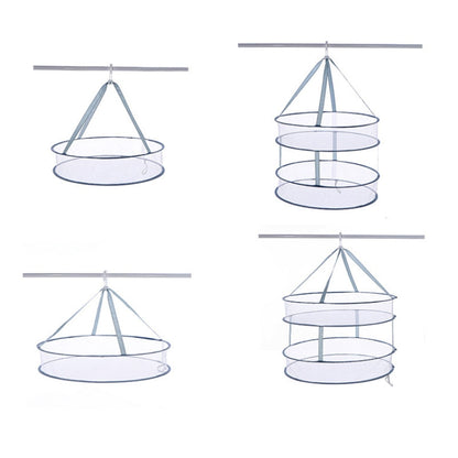 Foldable Drying Clothes Net Hanging Sweater Drying Rack, Spec: 61 x 76cm 2 Layers by buy2fix