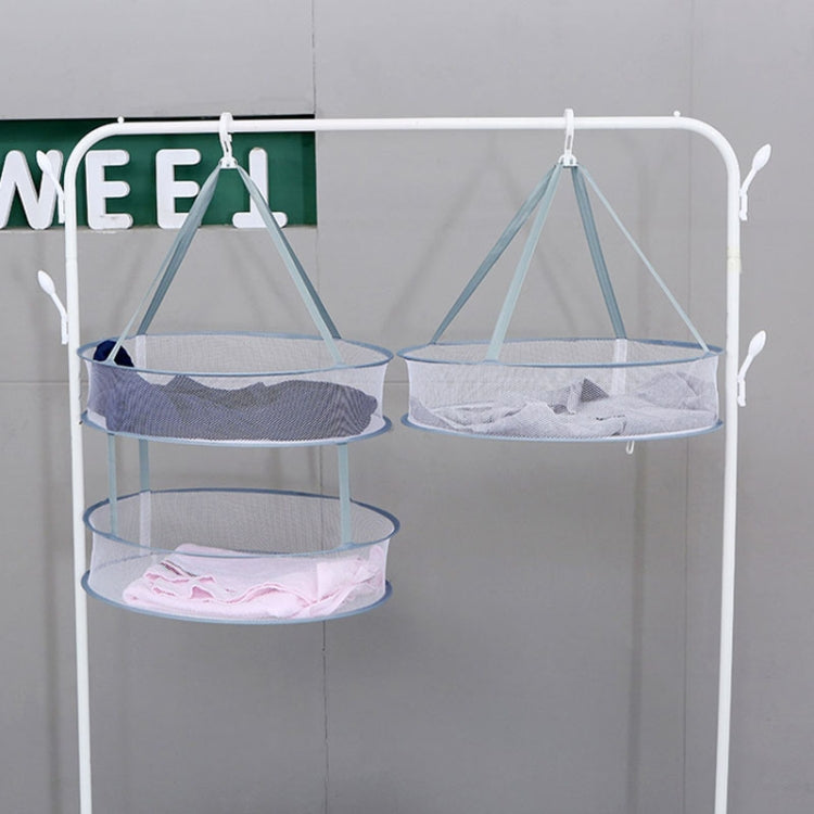 Foldable Drying Clothes Net Hanging Sweater Drying Rack, Spec: 61 x 76cm 2 Layers by buy2fix